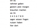 Logisches Mobile für eine Genossenschaftsbank - Wortliste